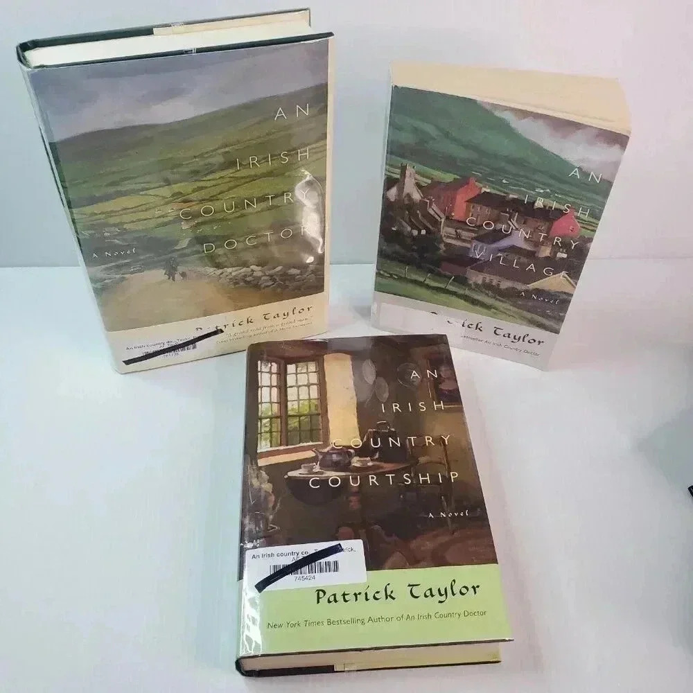 Lot 3 An Irish Country Series Books Patrick Taylor Historical Ireland EX LIBRARY